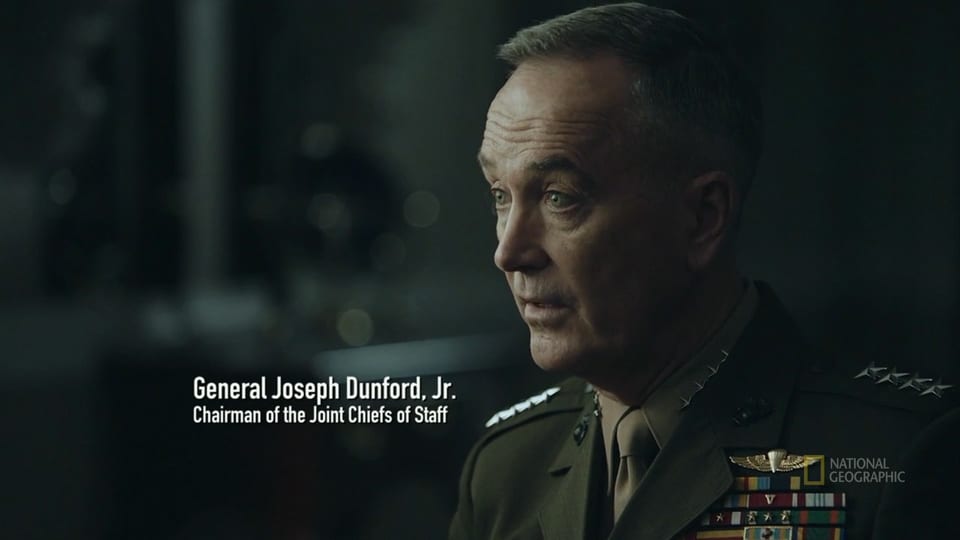 Chain of Command, National Geographic, cinematography by James Peterson