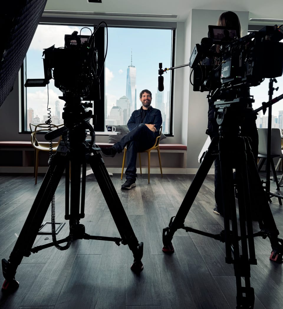 James Peterson on set